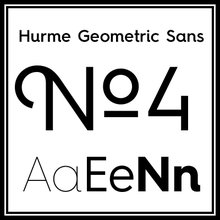 Hurme Geometric Sans No.4