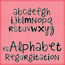 KG Alphabet Regurgitation
