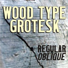 Wood Type Grotesk JNL
