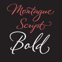 Montague Script Bold