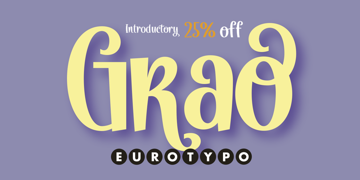 [lxwkf] Download Grao fonts from Eurotypo