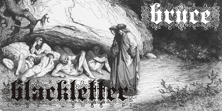 Bruce 532 Blackletter