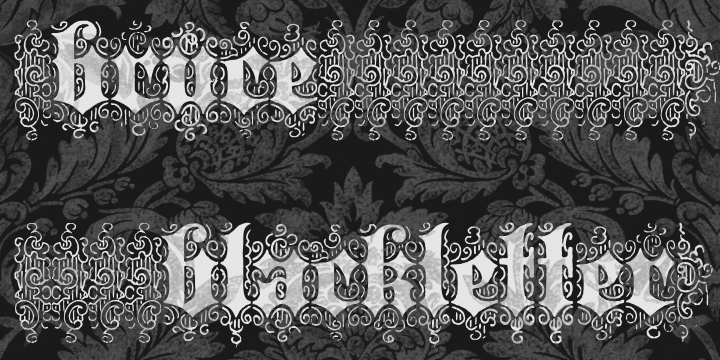 Bruce 532 Blackletter