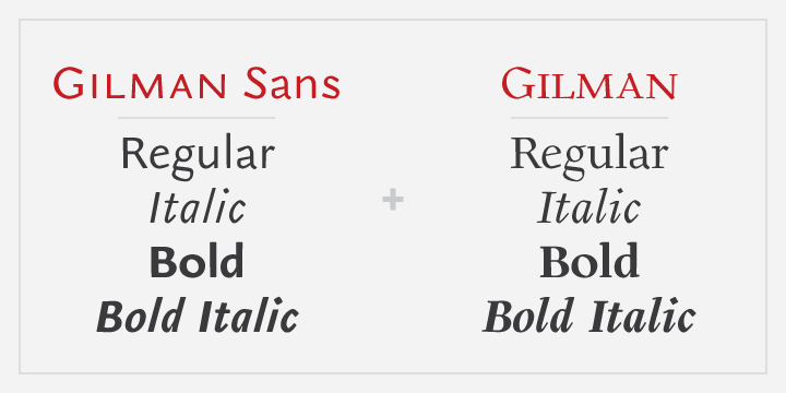 Gilman Sans™