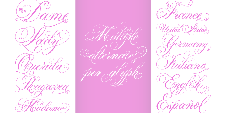 Free Font Parfumerie Script Pro