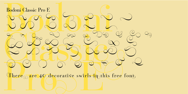 Bodoni Classic Pro