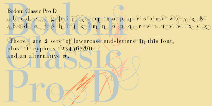 Bodoni Classic Pro