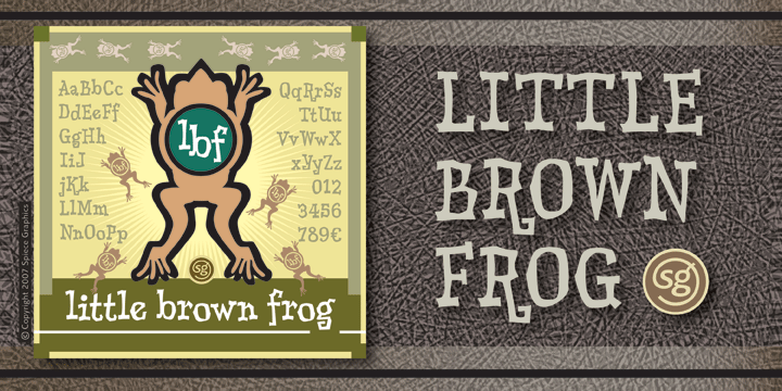Little Brown Frog SG