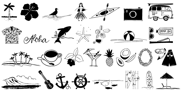 Waikiki Doodles