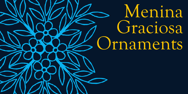 Menina Graciosa Ornaments