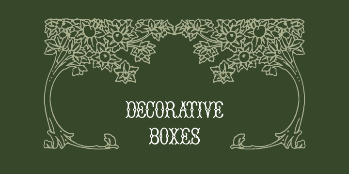 Decorative Boxes
