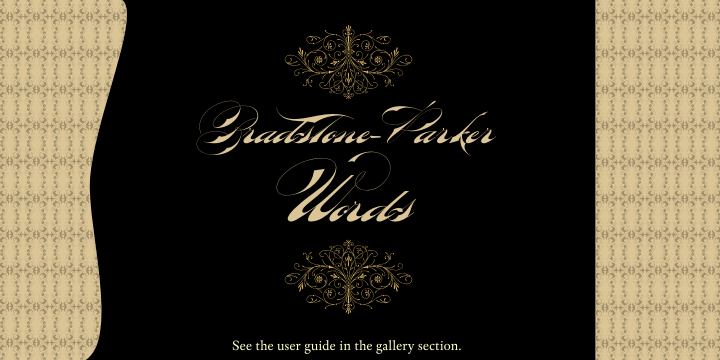 Bradstone-Parker Script