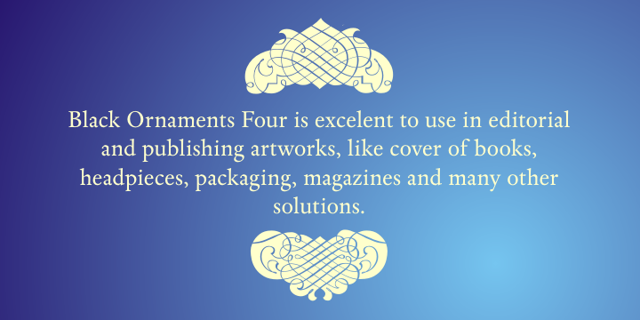 Black Ornaments Four