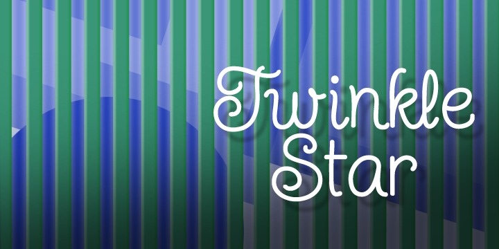 Twinkle Star Font | Webfont & Desktop | MyFonts