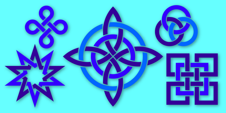 interlocking monogram download - abstract fonts - download free fonts