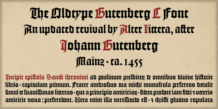 Gutenberg C