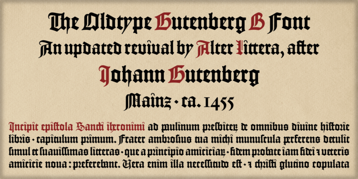 Gutenberg B