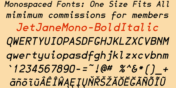 JetJaneMono™