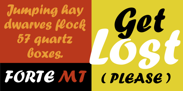 forte font