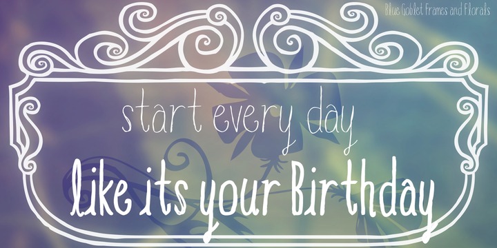 Blue Goblet Drawn™