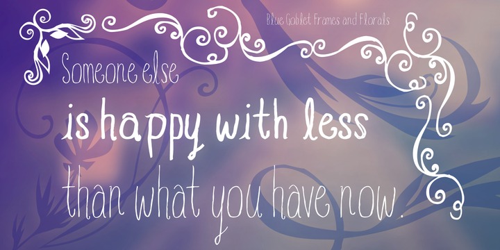 Blue Goblet Drawn™