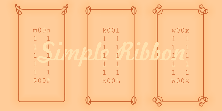 Simple Ribbon 