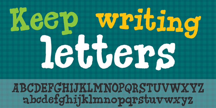 Keep Writing Letters