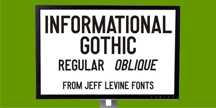 Informational Gothic JNL