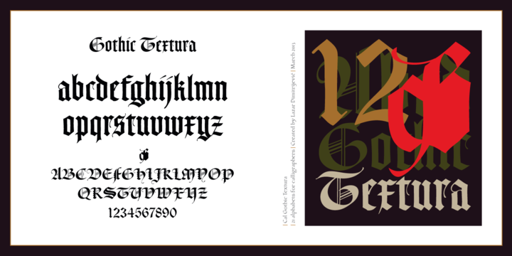 Cal Gothic Textura 