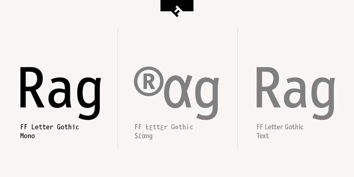 FF Letter Gothic™ Mono
