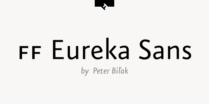 Ff Eureka Sans Webfont Desktop Font Myfonts