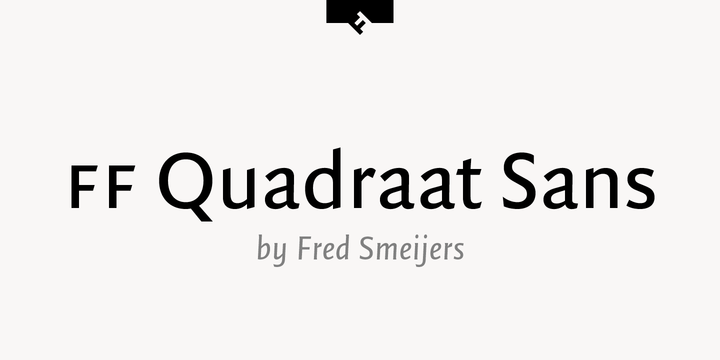 ff quadraat sans