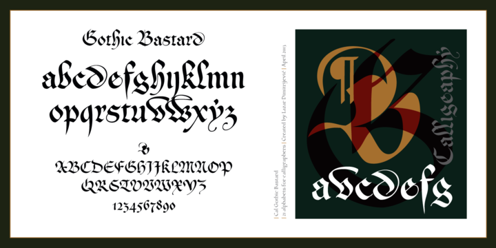 Cal Gothic Bastard
