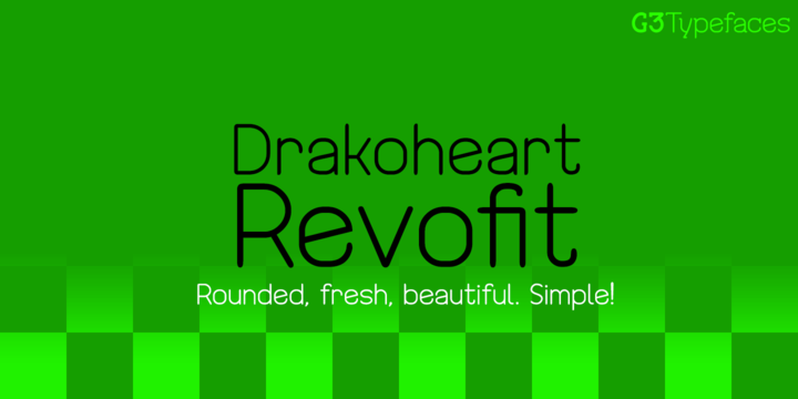 Drakoheart Revofit Sans