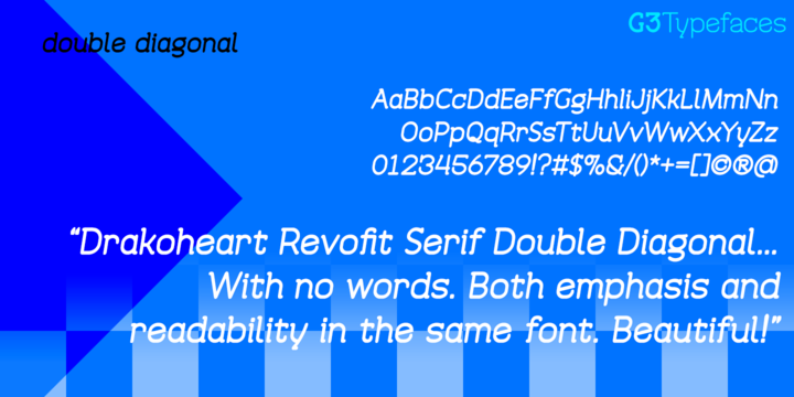 Drakoheart Revofit Serif