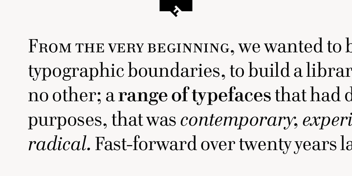 FF Cellini™ Titling Pro