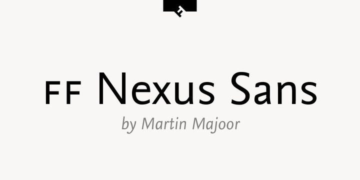 Nexus Sans Font