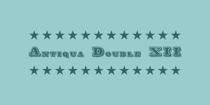 Antiqua Double 12