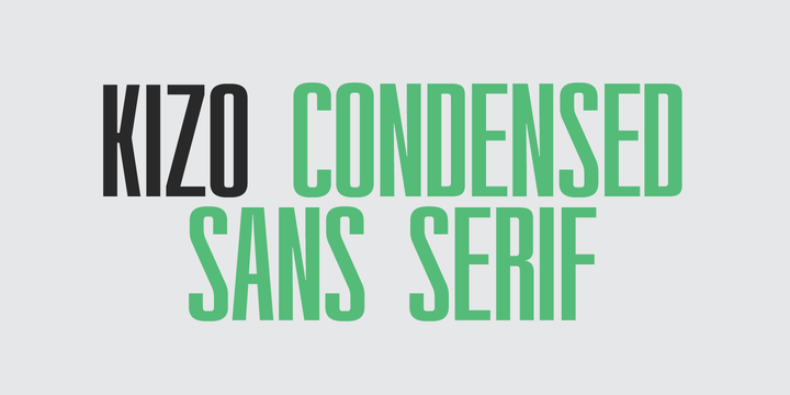 kizo font kizo font