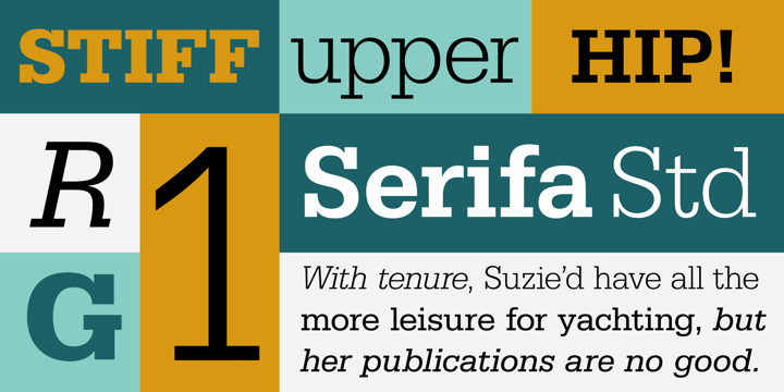 serifa typeface