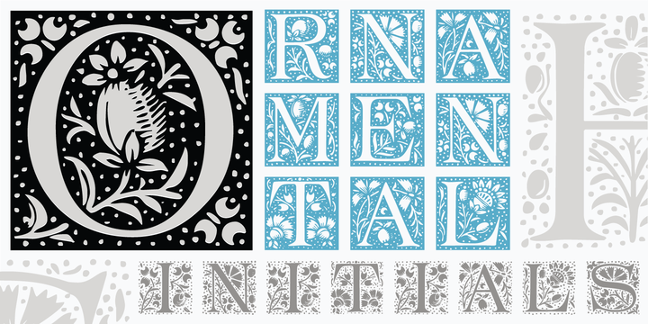 LTC Ornamental Initials™