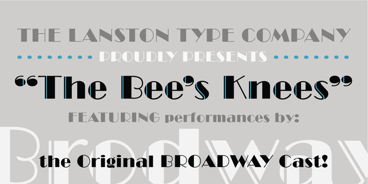 broadwa copiest text font free