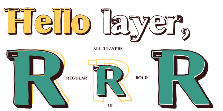 Hand Retro Sketch Times