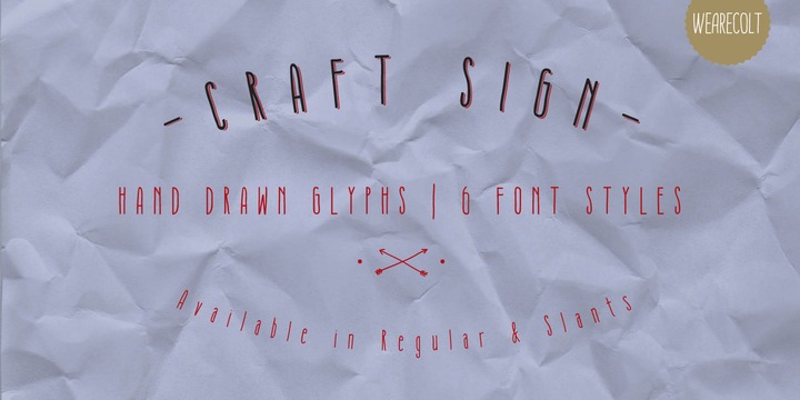 Craft Sign 
