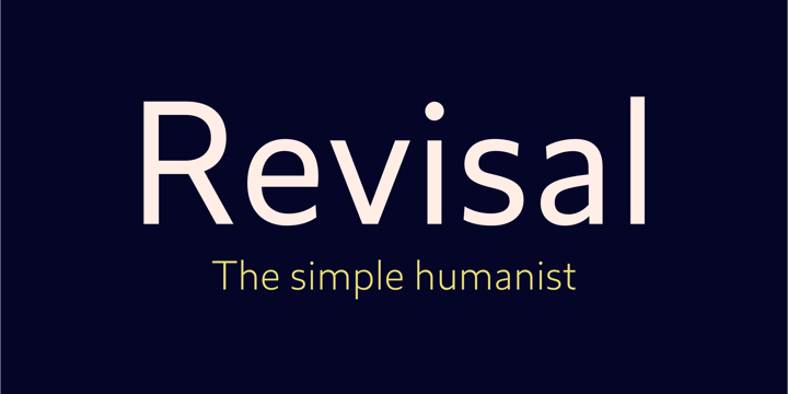 revisal font