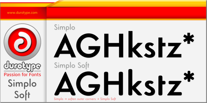 simplo soft font