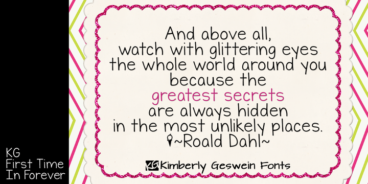 KG First Time In Forever