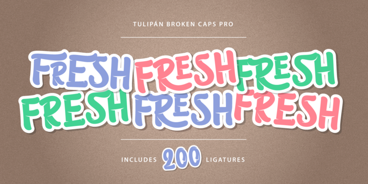 Tulipán Broken Caps Pro