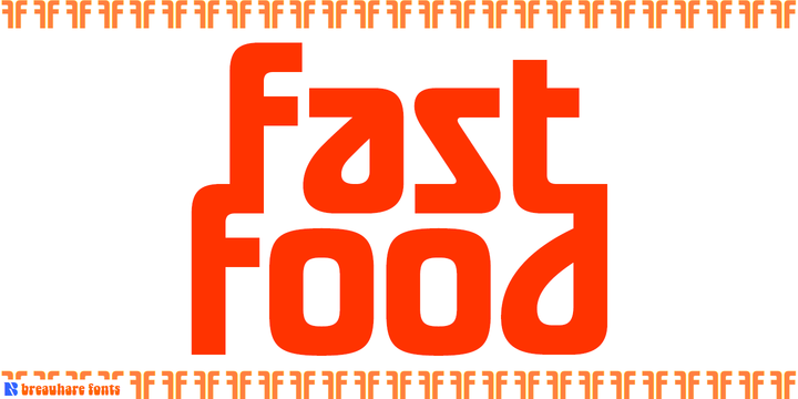 Fast Food Webfont Desktop Font Myfonts