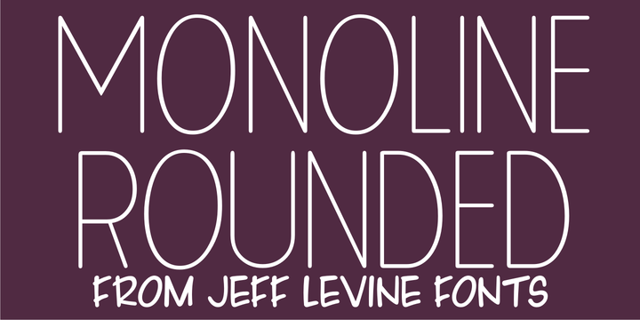 Monoline Rounded JNL